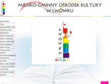 Tablet Screenshot of mgok.lwowek.com.pl
