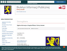 Tablet Screenshot of bip.lwowek.com.pl