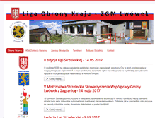 Tablet Screenshot of lok.lwowek.com.pl